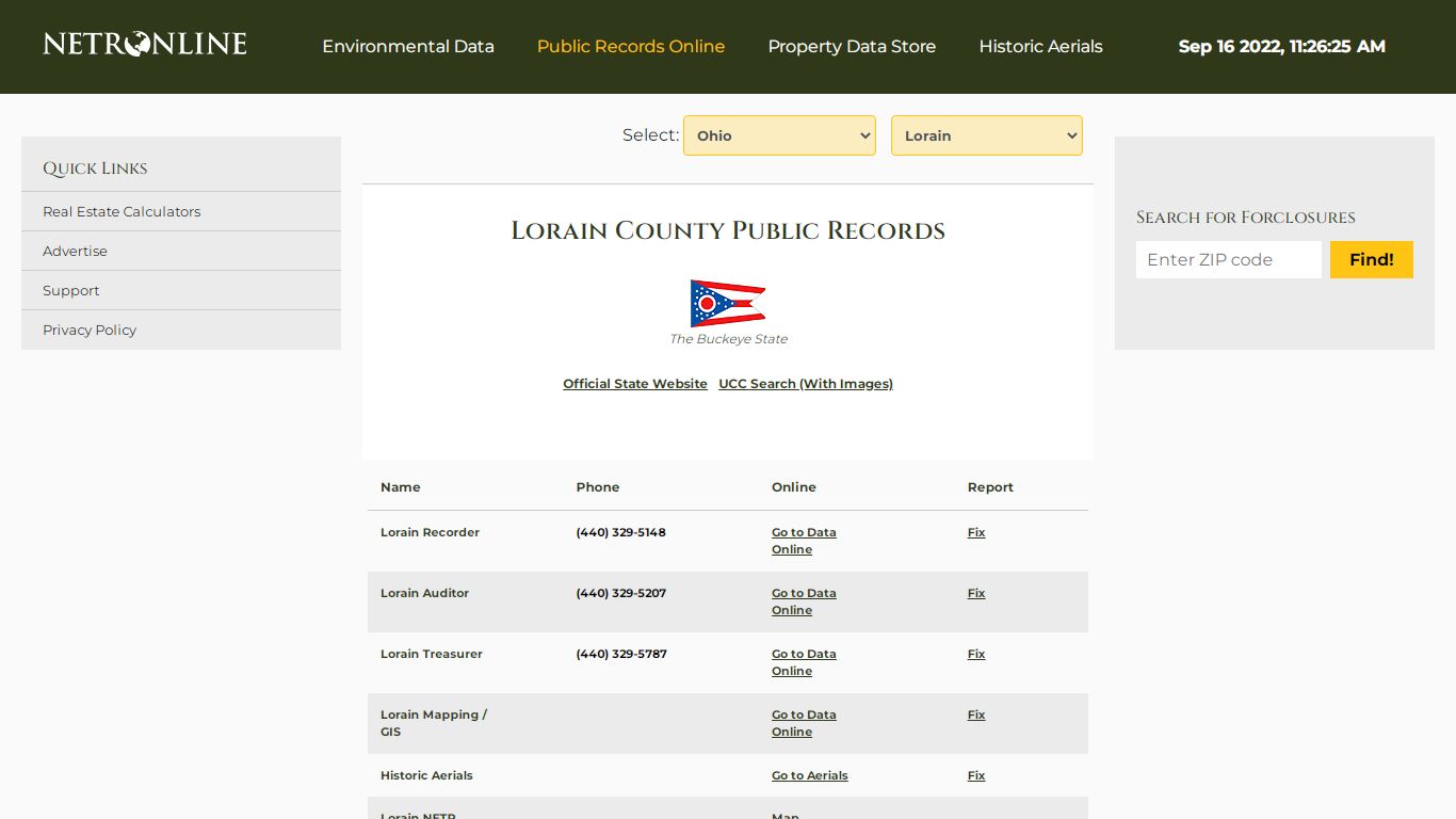 Lorain County Public Records - NETROnline.com